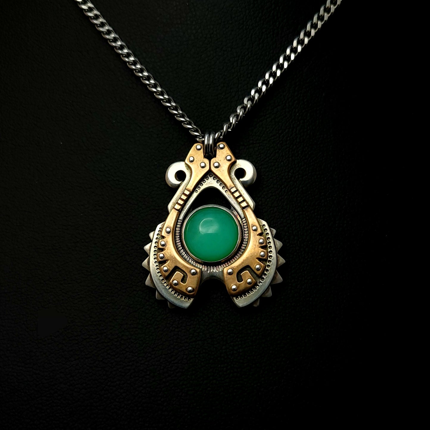 Chrysoprase Pendant