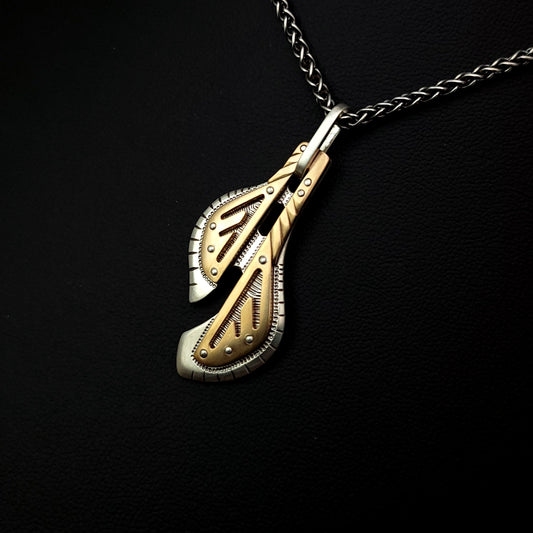 Leaf Motif Pendant