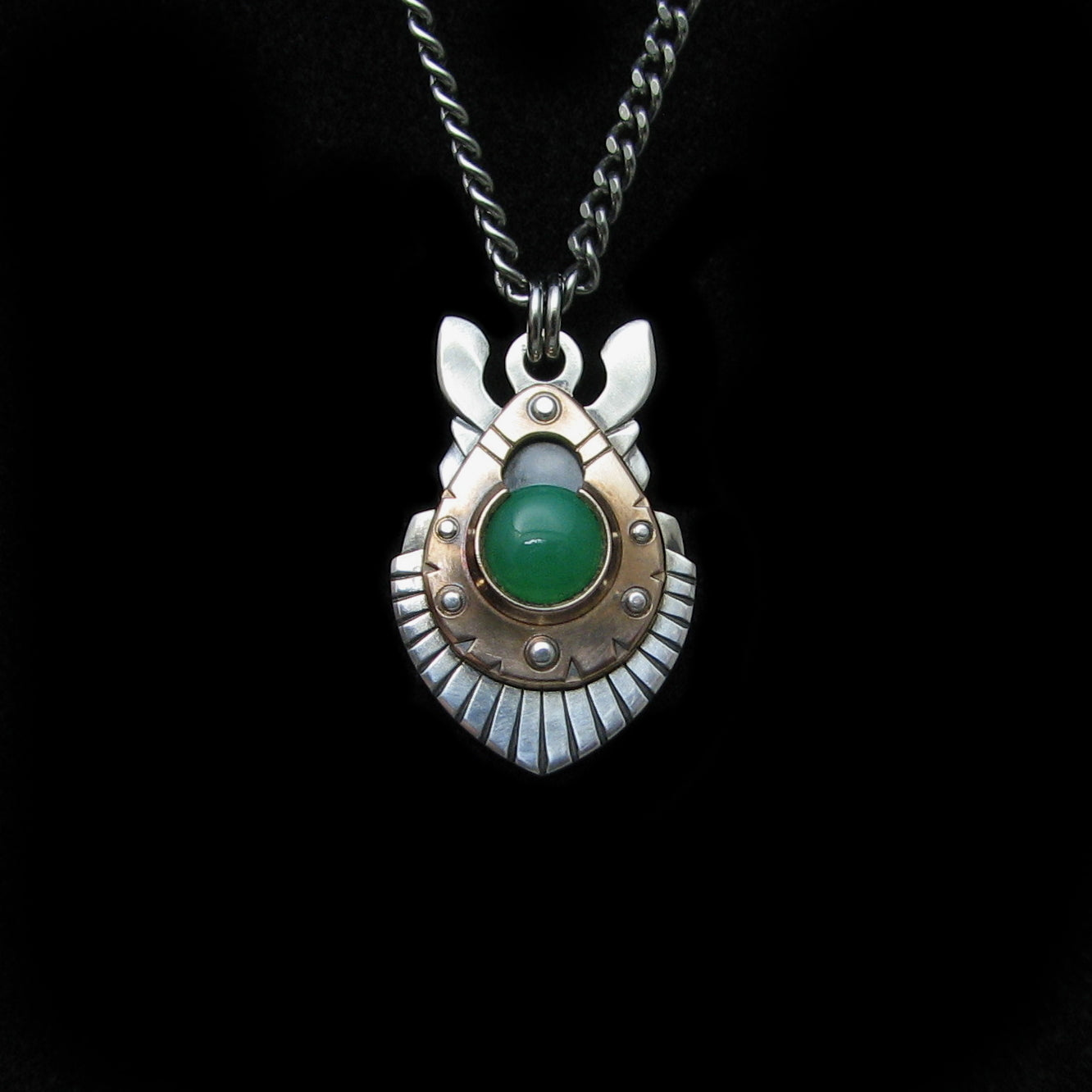 Chrysoprase Pendant