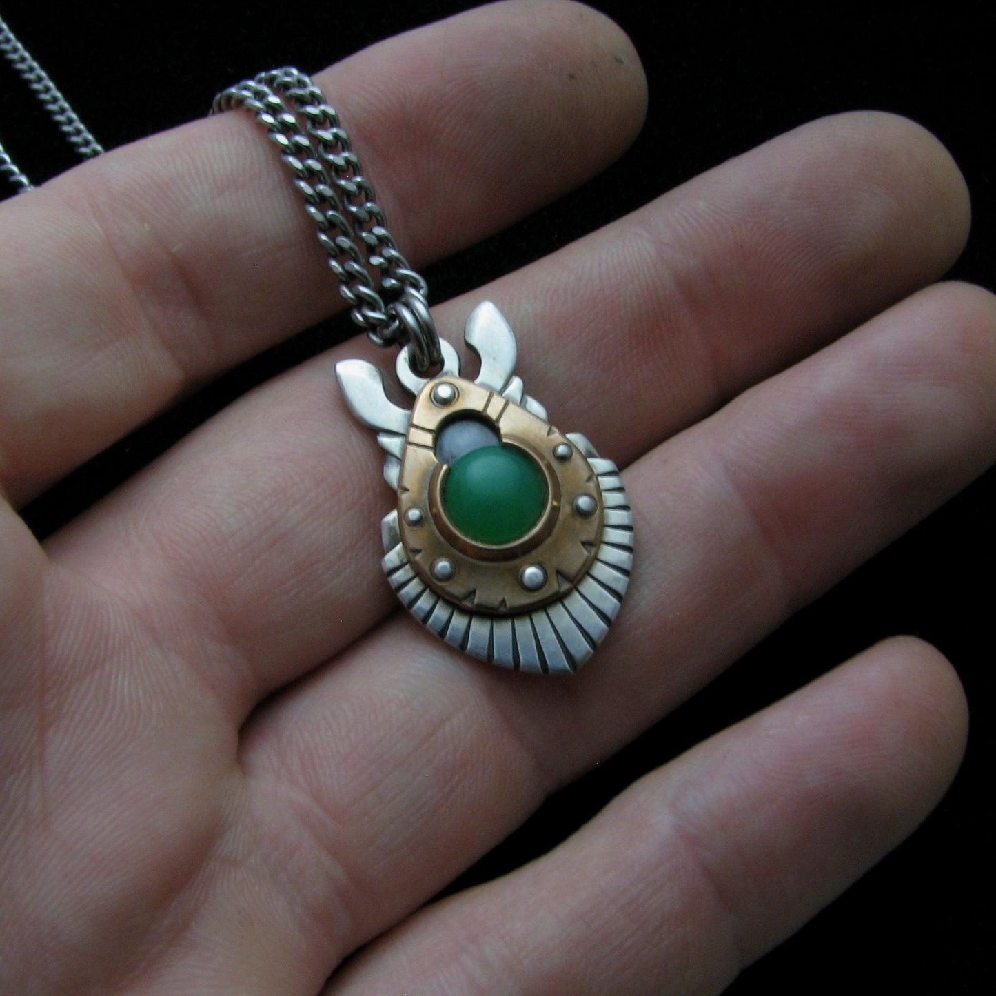 Chrysoprase Pendant