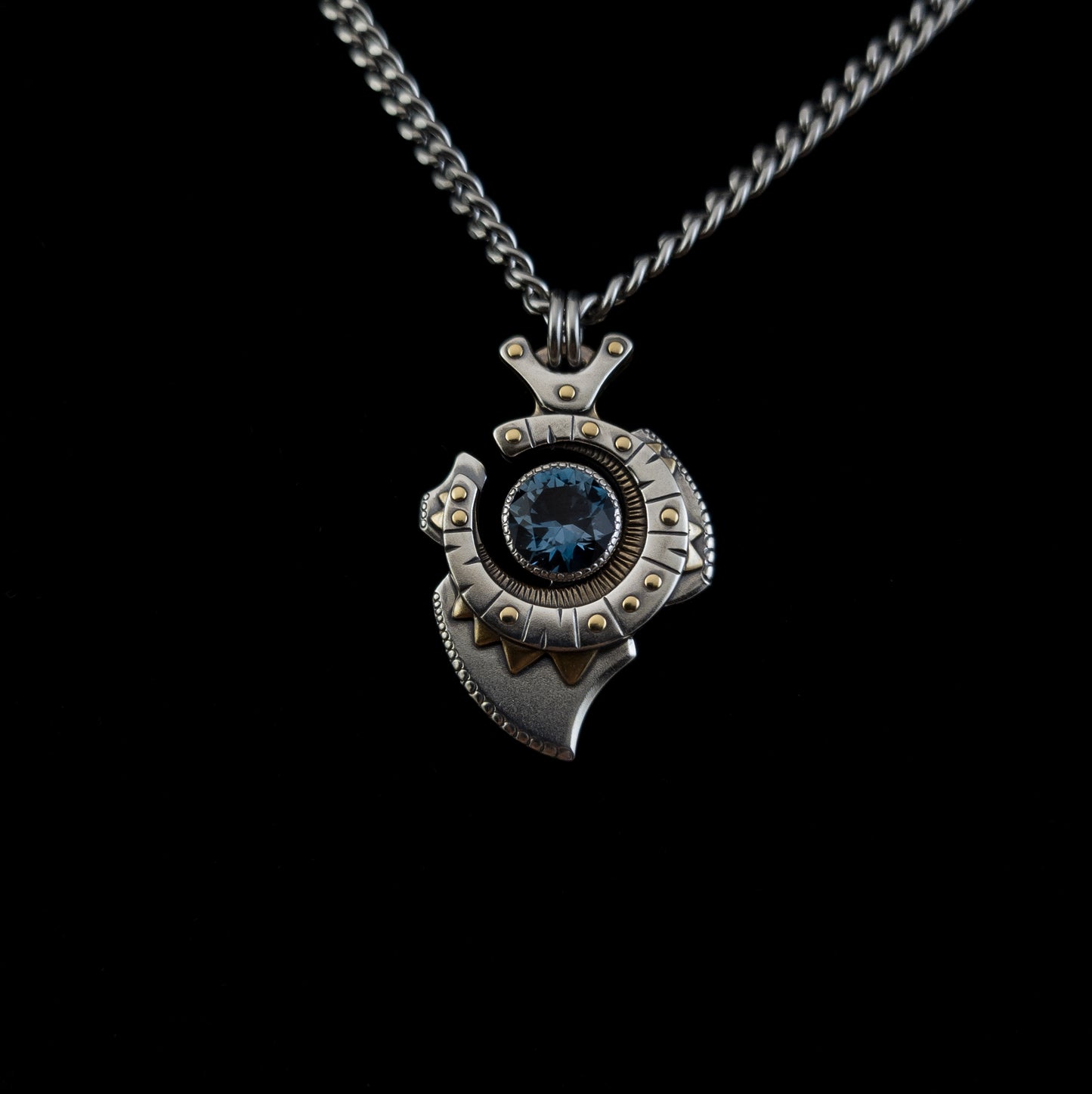 Blue Topaz Pendant