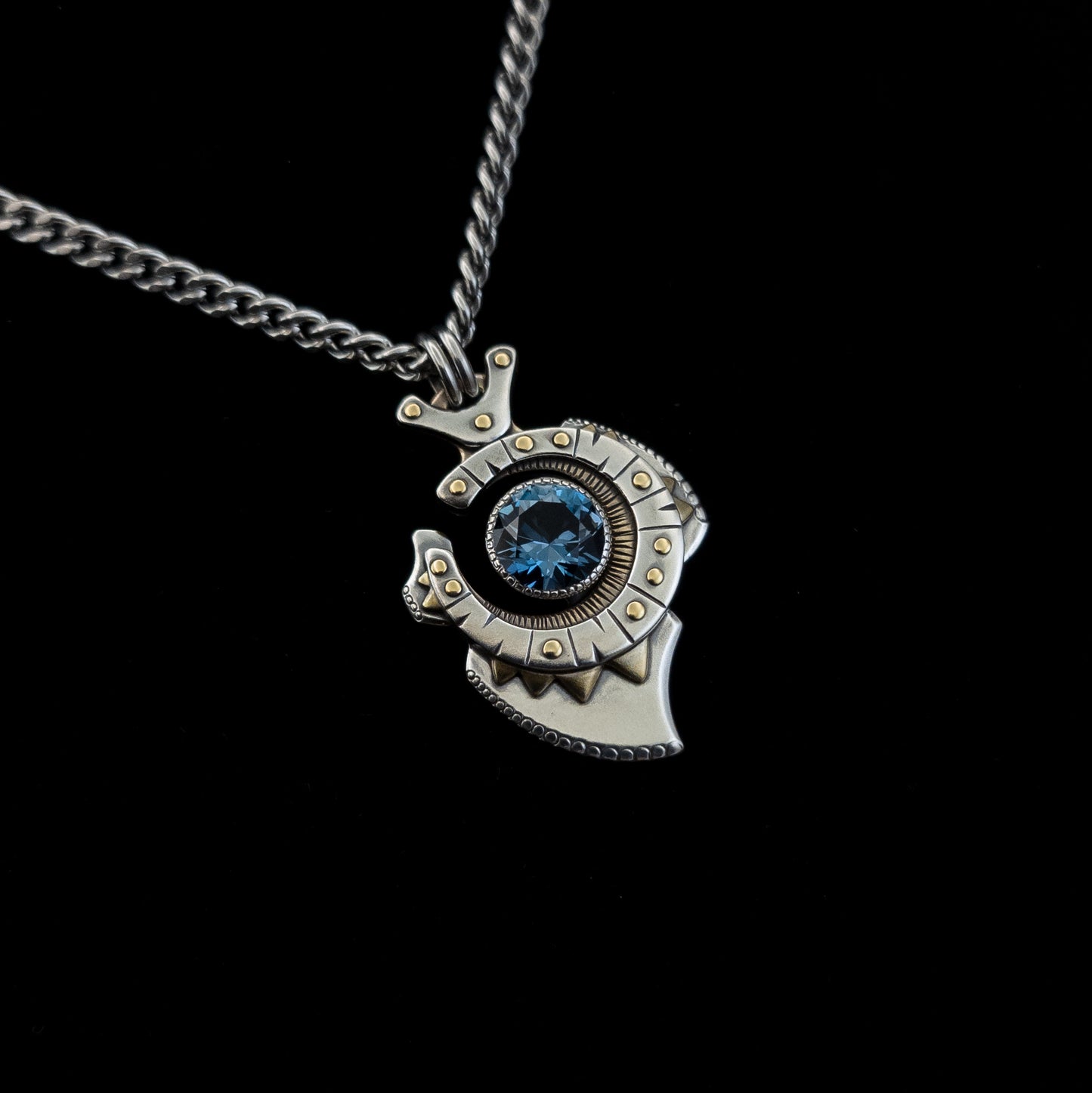 Blue Topaz Pendant